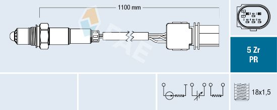 Obrázok Lambda sonda FAE  75117