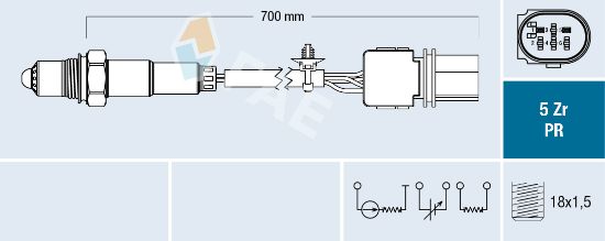 Obrázok Lambda sonda FAE  75150