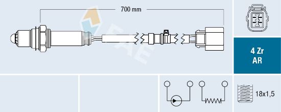 Obrázok Lambda sonda FAE  75609
