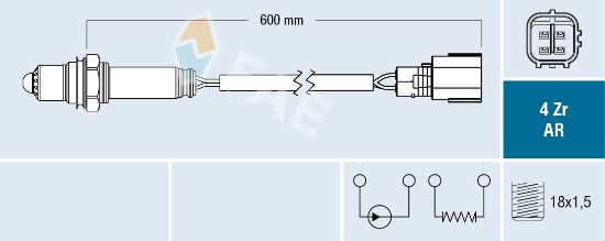 Obrázok Lambda sonda FAE  75611