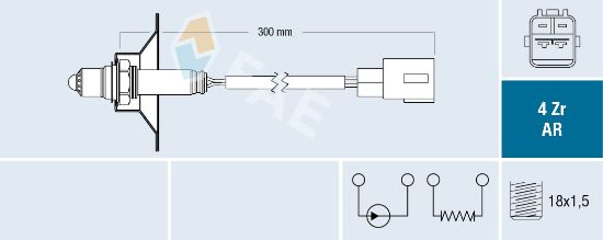 Obrázok Lambda sonda FAE  75620