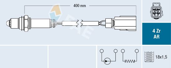 Obrázok Lambda sonda FAE  75630