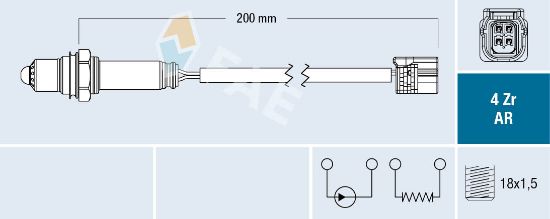 Obrázok Lambda sonda FAE  75632