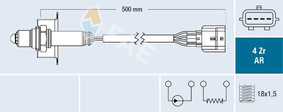 Obrázok Lambda sonda FAE  75646