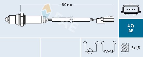 Obrázok Lambda sonda FAE  75661