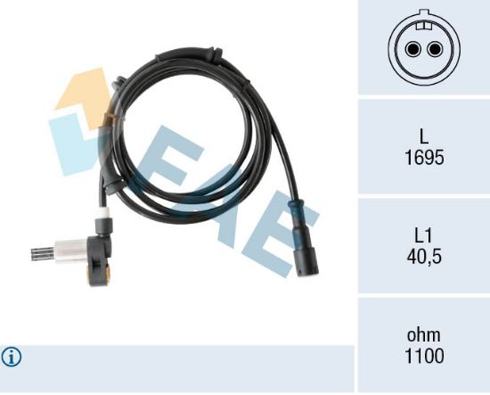 Obrázok Snímač počtu otáčok kolesa FAE  78557