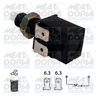 Obrázok Spínač brzdových svetiel MEAT & DORIA  35006