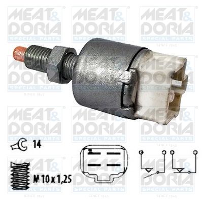 Obrázok Spínač brzdových svetiel MEAT & DORIA  35007