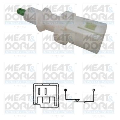 Obrázok Spínač brzdových svetiel MEAT & DORIA  35011