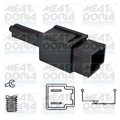 Obrázok Spínač brzdových svetiel MEAT & DORIA  35045