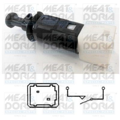 Obrázok Spínač brzdových svetiel MEAT & DORIA  35059