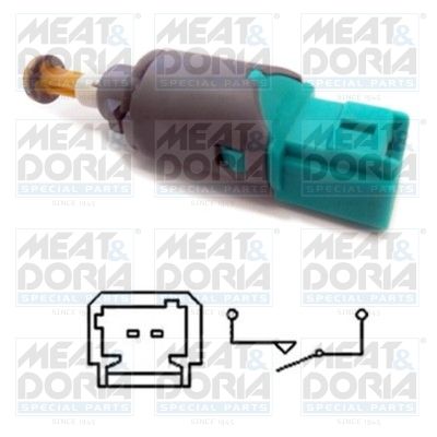 Obrázok Spínač brzdových svetiel MEAT & DORIA  35081