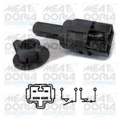 Obrázok Spínač brzdových svetiel MEAT & DORIA  35107