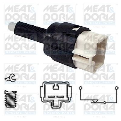 Obrázok Spínač brzdových svetiel MEAT & DORIA  35117