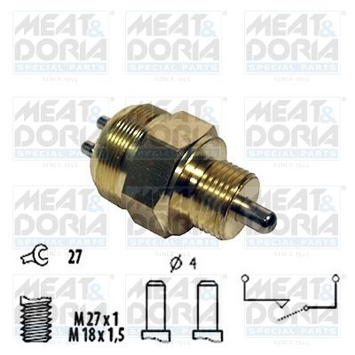 Obrázok Spínač cúvacích svetiel MEAT & DORIA  36028