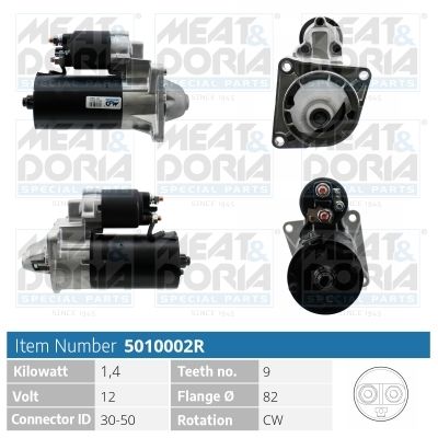 Obrázok żtartér MEAT & DORIA  5010002R