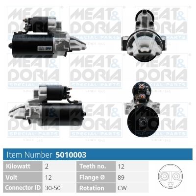 Obrázok żtartér MEAT & DORIA  5010003