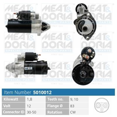 Obrázok żtartér MEAT & DORIA  5010012