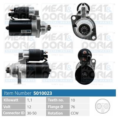 Obrázok żtartér MEAT & DORIA  5010023