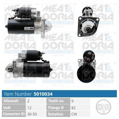 Obrázok żtartér MEAT & DORIA  5010034