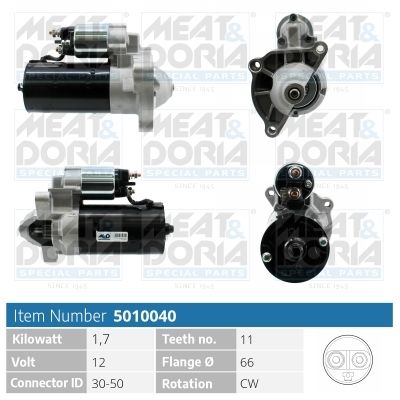 Obrázok żtartér MEAT & DORIA  5010040