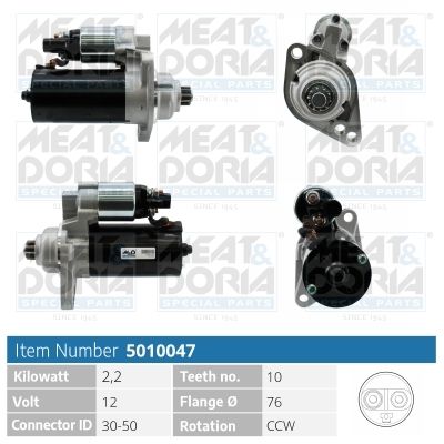 Obrázok żtartér MEAT & DORIA  5010047