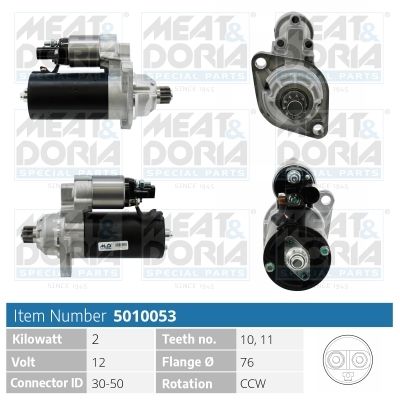 Obrázok żtartér MEAT & DORIA  5010053