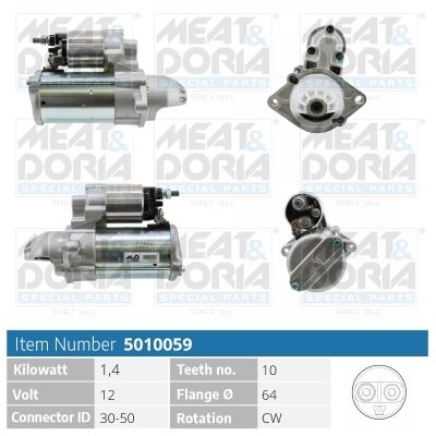 Obrázok żtartér MEAT & DORIA  5010059