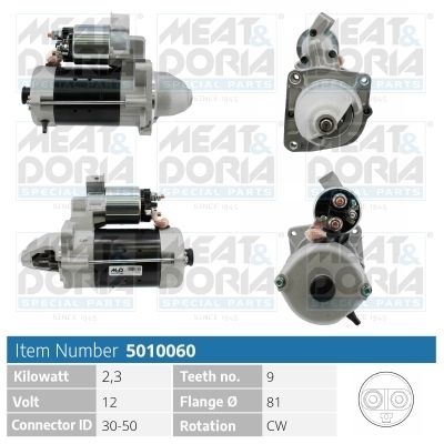 Obrázok żtartér MEAT & DORIA  5010060