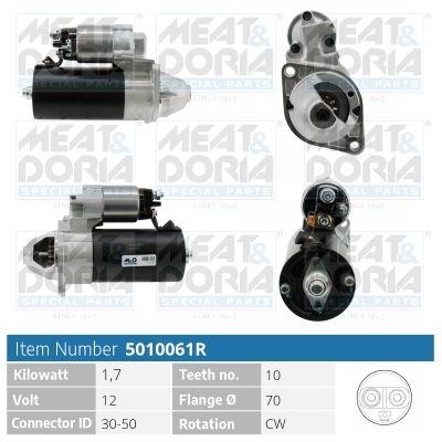 Obrázok żtartér MEAT & DORIA  5010061R