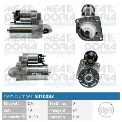 Obrázok żtartér MEAT & DORIA  5010083