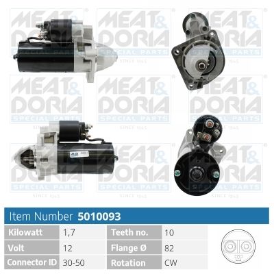 Obrázok żtartér MEAT & DORIA  5010093