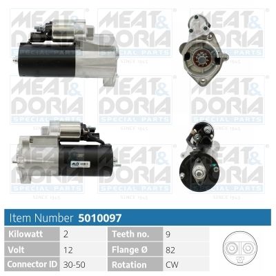 Obrázok żtartér MEAT & DORIA  5010097