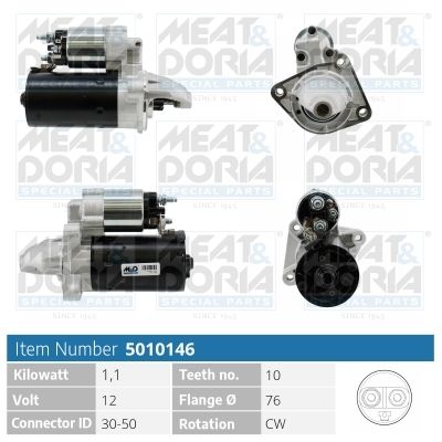 Obrázok żtartér MEAT & DORIA  5010146