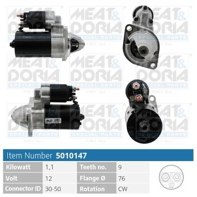 Obrázok żtartér MEAT & DORIA  5010147