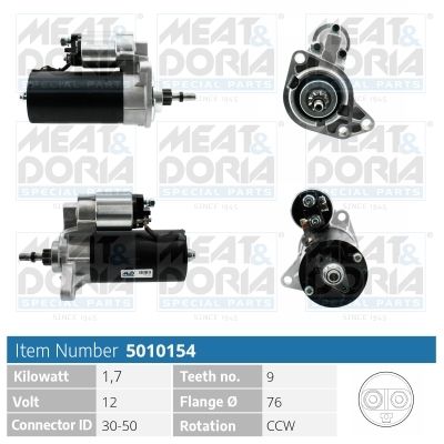 Obrázok żtartér MEAT & DORIA  5010154