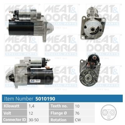 Obrázok żtartér MEAT & DORIA  5010190