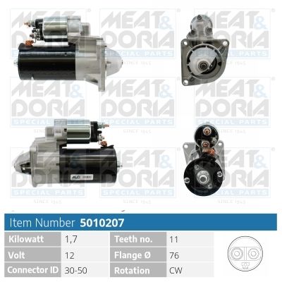 Obrázok żtartér MEAT & DORIA  5010207