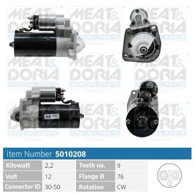 Obrázok żtartér MEAT & DORIA  5010208