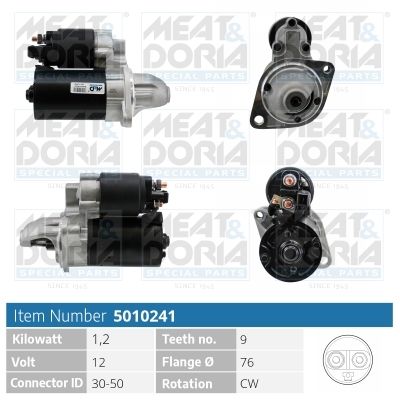 Obrázok żtartér MEAT & DORIA  5010241