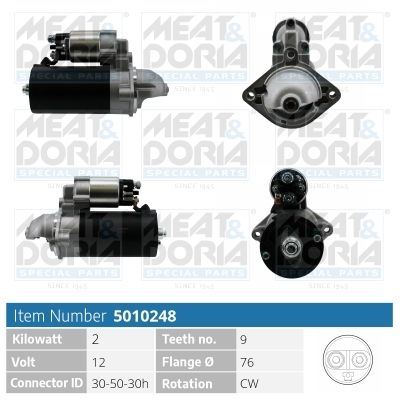 Obrázok żtartér MEAT & DORIA  5010248
