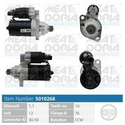 Obrázok żtartér MEAT & DORIA  5010268