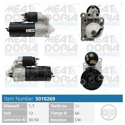 Obrázok żtartér MEAT & DORIA  5010269