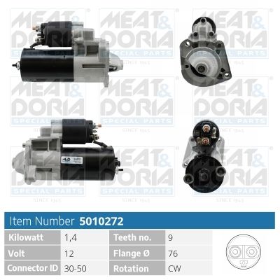 Obrázok żtartér MEAT & DORIA  5010272