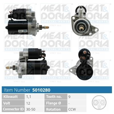 Obrázok żtartér MEAT & DORIA  5010280