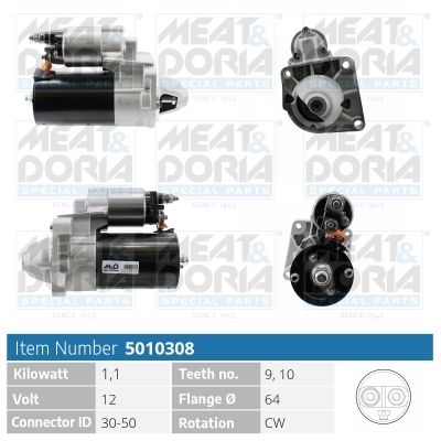 Obrázok żtartér MEAT & DORIA  5010308