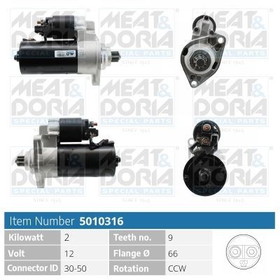Obrázok żtartér MEAT & DORIA  5010316