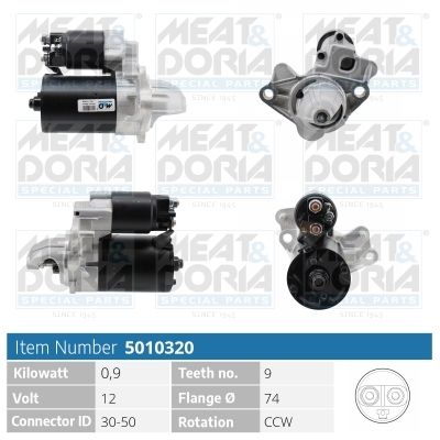 Obrázok żtartér MEAT & DORIA  5010320