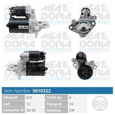 Obrázok żtartér MEAT & DORIA  5010322