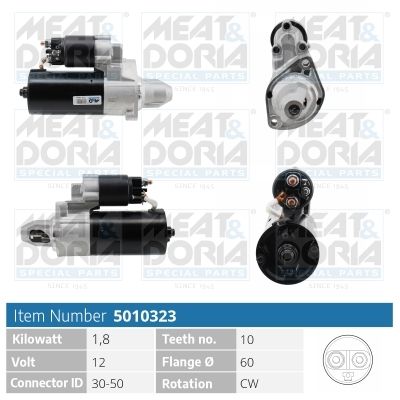 Obrázok żtartér MEAT & DORIA  5010323